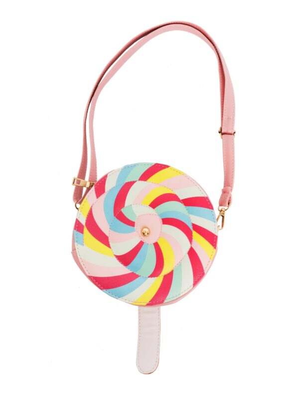 Kostümzubehör Tasche Candy Lolly mehrfarbig