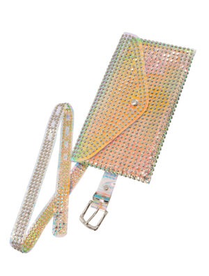 Kostümzubehör Tasche Fancy silber