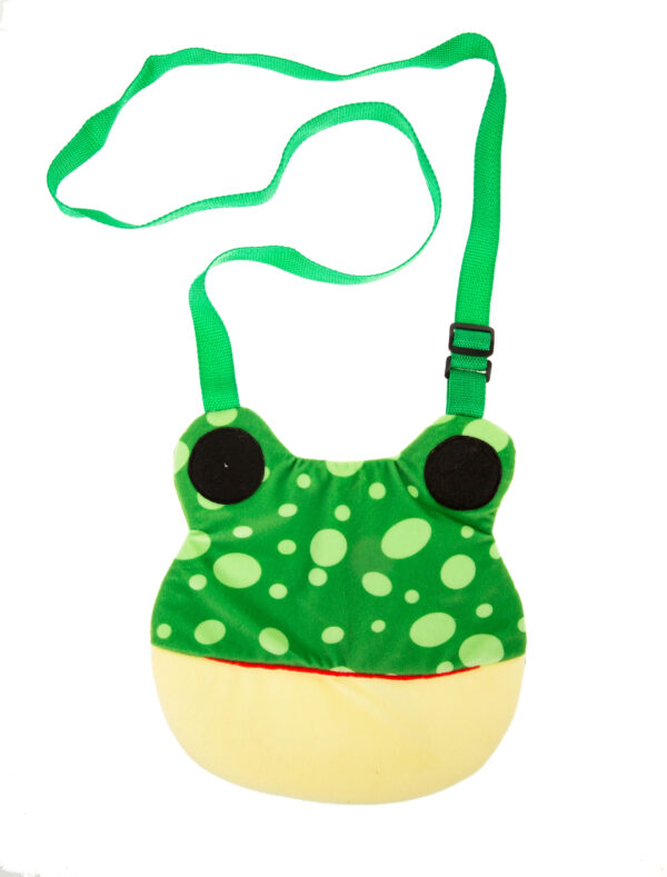 Kostümzubehör Tasche Frosch grün