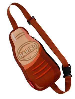 Kostümzubehör Tasche HARIBO Happy-Cola braun