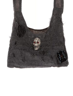 Kostümzubehör Tasche Halloween mit Licht Farbe: schwarz