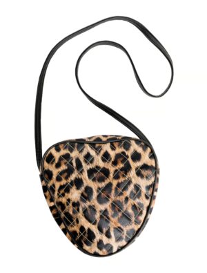 Kostümzubehör Tasche Leopard Farbe: braun