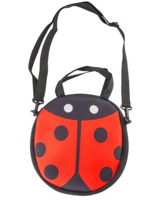 Kostümzubehör Tasche Marienkäfer rot/schwarz
