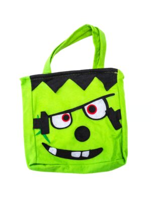 Kostümzubehör Tasche Monster neongrün