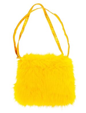 Kostümzubehör Tasche Plüsch Deluxe gelb