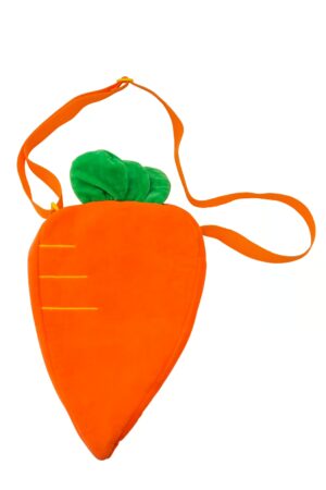 Kostümzubehör Tasche Plüsch Karotte