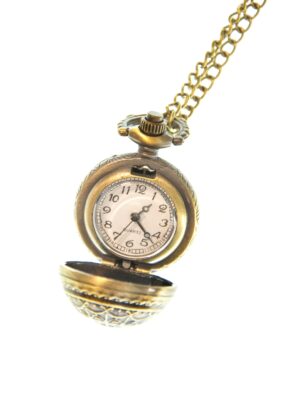 Kostümzubehör Taschenuhr gold