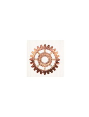 Kostümzubehör Tattoo Steampunk Zahnrad Farbe: kupfer