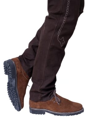 Kostümzubehör Trachtenschuhe Herren braun 42
