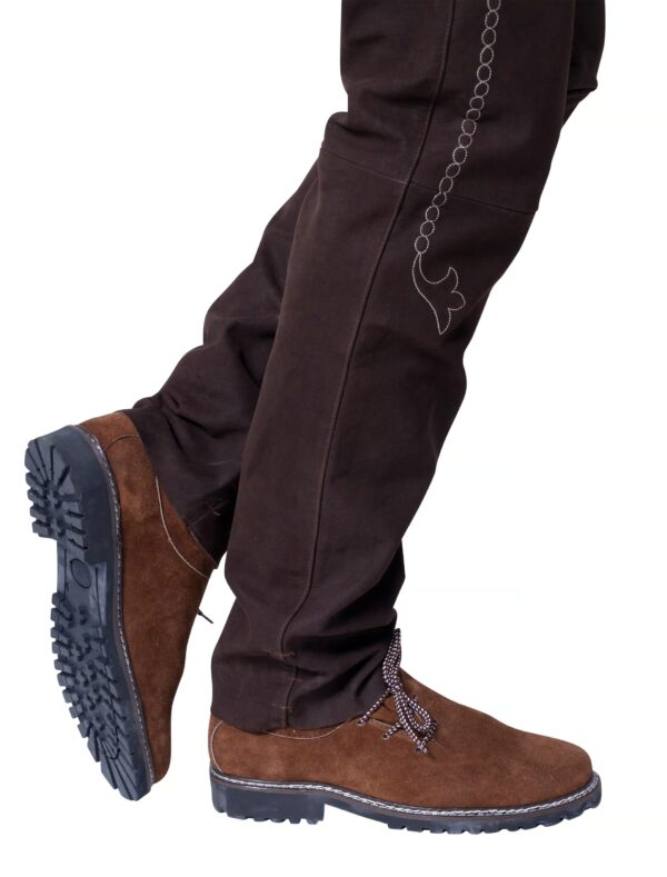 Kostümzubehör Trachtenschuhe Herren braun 42