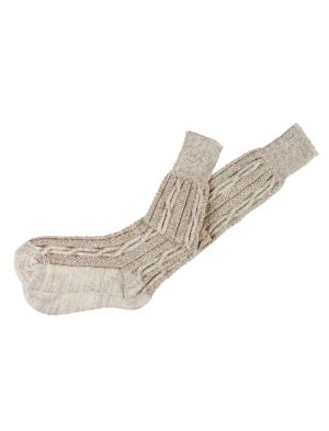Kostümzubehör Trachtensocken beige/braun 39-42