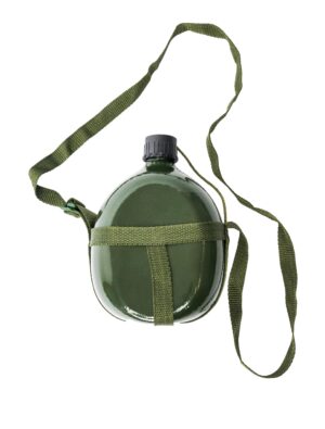 Kostümzubehör Trinkflasche grün