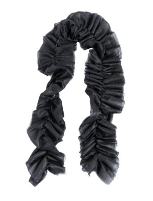 Kostümzubehör Tüllschal 180cm schwarz