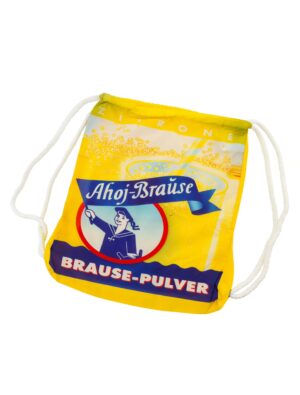 Kostümzubehör Turnbeutel Ahoj-Brause gelb