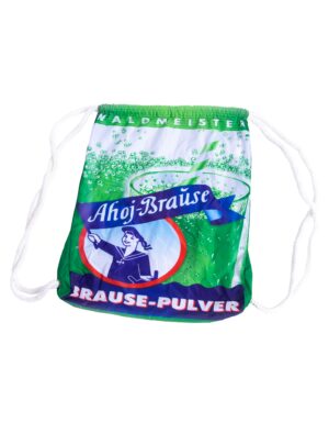 Kostümzubehör Turnbeutel Ahoj-Brause grün