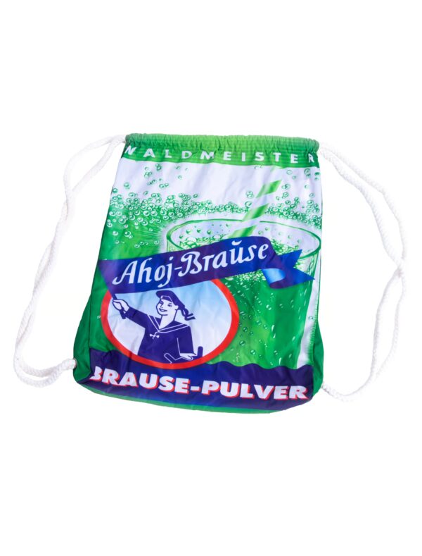 Kostümzubehör Turnbeutel Ahoj-Brause grün