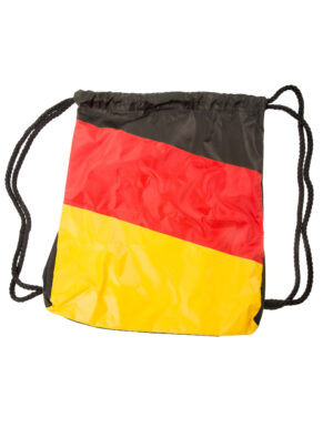 Kostümzubehör Turnbeutel Deutschland Farbe: schwarz/rot/gold