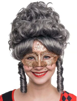 Kostümzubehör Venezianische Maske Pompös gold