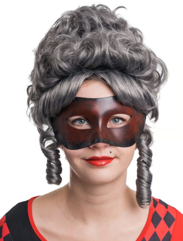 Kostümzubehör Venezianische Maske metallic braun