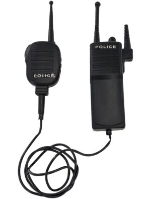Kostümzubehör Walkie Talkie schwarz