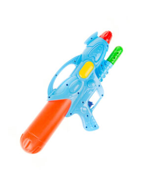 Kostümzubehör Wasserpistole blau 42cm