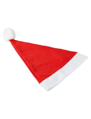 Kostümzubehör Weihnachtsmütze mit Bommel/Glocke Farbe: rot/weiß
