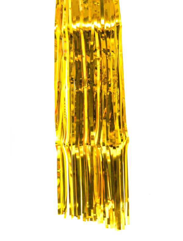 Lamettavorhang metallic 1m x 2