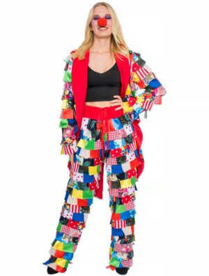 Lappenhose Damen bunt S/M Farbe: bunt