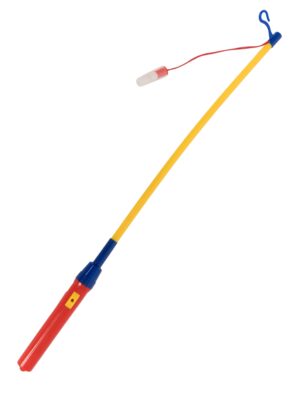Laternenstab elektrisch 48-50cm Farbe: rot/gelb