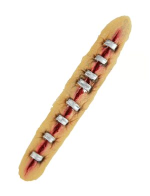 Latexwunde geklammert Farbe: bunt