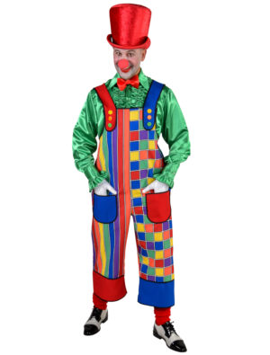 Latzhose Clown Herren bunt L/XL Farbe: bunt