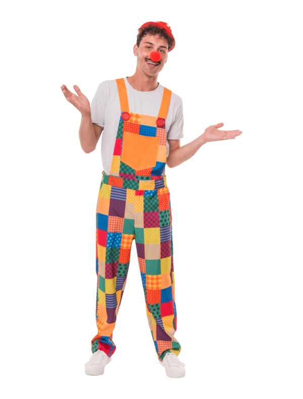 Latzhose Clown bunt L/XL Farbe: bunt