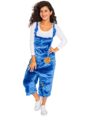 Latzhose Krümelchen blau XL/2XL