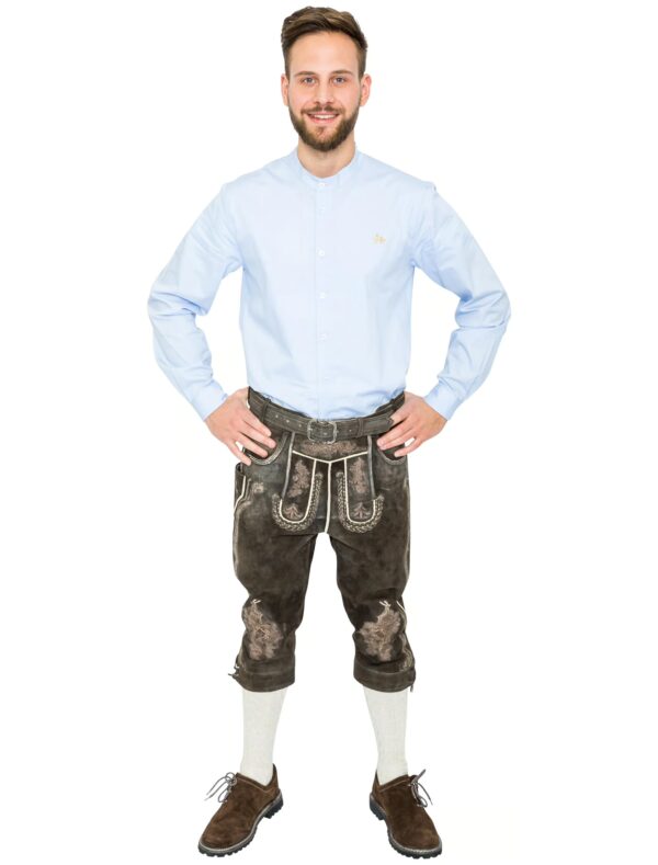 Lederhose Horst Herren schwarz M