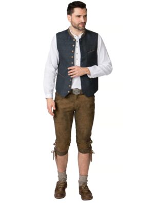 Lederhose Siegbert Herren braun 44