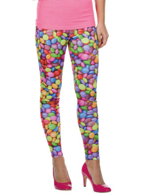 Leggings Candy Schokolinsen bunt 42 Farbe: mehrfarbig