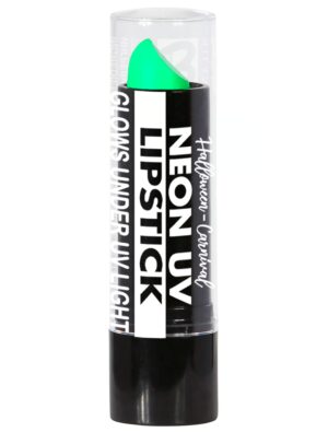 Lippenstift UV 6ml neongrün Schminke für Karneval & Fasching