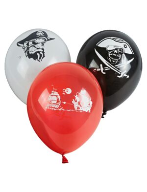 Luftballons Pirat 10er Beutel Farbe: