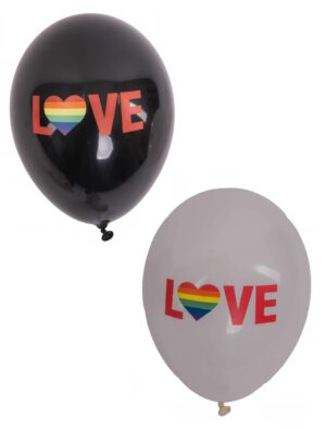 Luftballons Pride Love 25 Stk. bunt Farbe: bunt