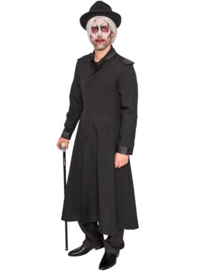 Mantel Hexer Herren schwarz L/XL