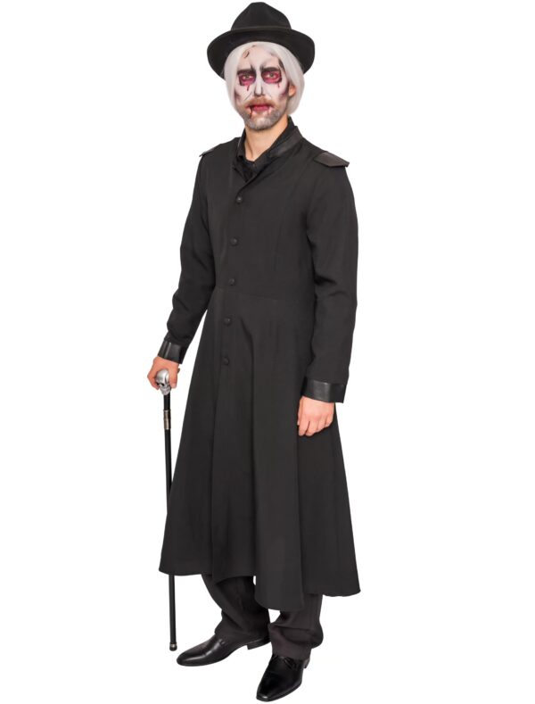 Mantel Hexer Herren schwarz L/XL