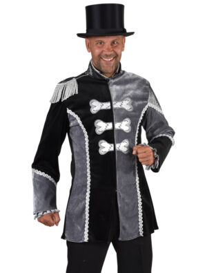 Mantel Knochen Herren schwarz/schwarz 2XL