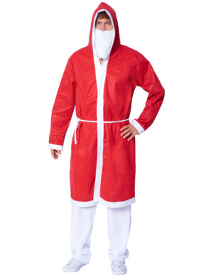 Mantel Weihnachtsmann 3-tlg. Farbe: rot