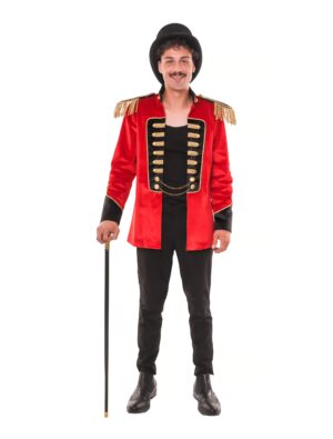 Mantel Zirkusdirektor rot S