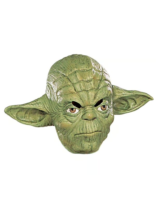 Maske Yoda 3/4 grün one size