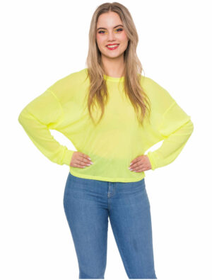Meshshirt neongelb S-M