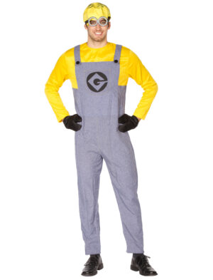 Minion Erwachsene 4-tlg. Farbe: gelb