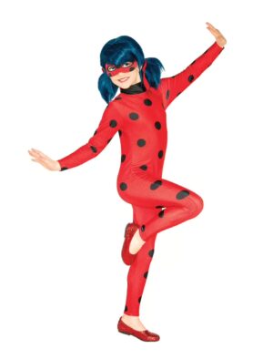 Miraculous Ladybug 2-tlg. Kinder schwarz/rot 9-10 Jahre