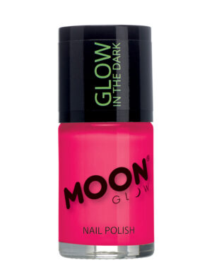 Nagellack Color 10ml neonpink Schminke für Karneval & Fasching