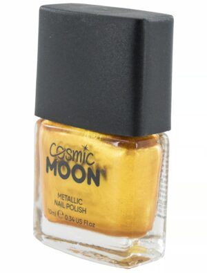 Nagellack metallic 14ml gold Schminke für Karneval & Fasching